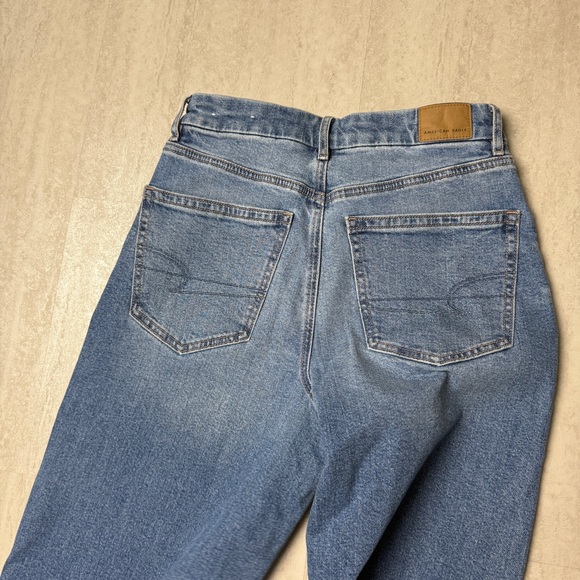 American Eagle jeans strigid curvy super high-waist baggy straight jean - Picture 12 of 12